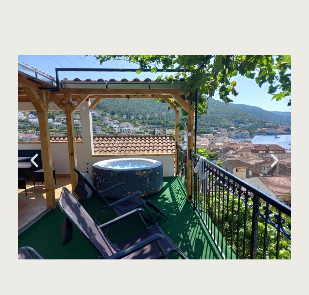 Apartmán Panoramic View With Jacuzzi Vis Exteriér fotografie